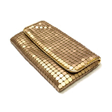 Load image into Gallery viewer, Chic Lightweight Metal Mesh Flap Clutch Evening Bag