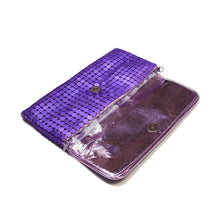Load image into Gallery viewer, Chic Lightweight Metal Mesh Flap Clutch Evening Bag