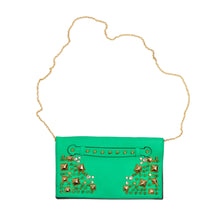 Load image into Gallery viewer, Premium Spike Studded Crossbody Flap Bag