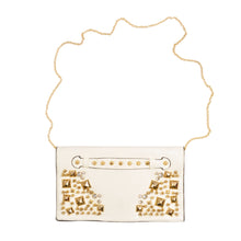 Load image into Gallery viewer, Premium Spike Studded Crossbody Flap Bag