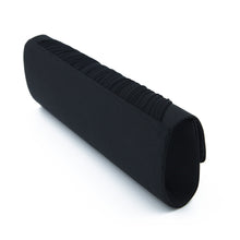 Load image into Gallery viewer, Elegant Pleated Satin Flap Rhinestones Bow Clutch Evening Bag