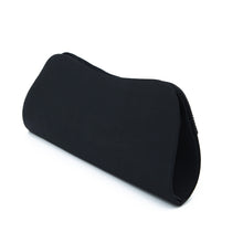 Load image into Gallery viewer, Elegant Pleated Satin & Crystal Hard Clutch Evening Bag