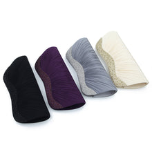 Load image into Gallery viewer, Elegant Pleated Satin & Crystal Hard Clutch Evening Bag