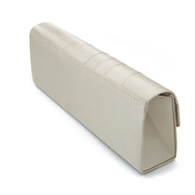 Load image into Gallery viewer, Elegant Pleated Satin Flap Rhinestones Clutch Evening Bag