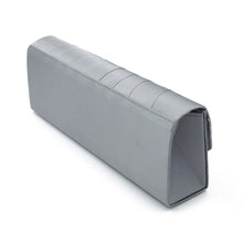 Load image into Gallery viewer, Elegant Pleated Satin Flap Rhinestones Clutch Evening Bag