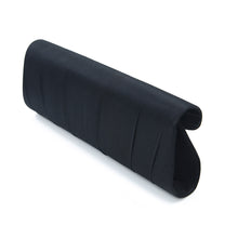 Load image into Gallery viewer, Elegant Satin Flap Rhinestones Flower Ribbon Clutch Evening Bag