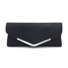 Load image into Gallery viewer, Premium Metallic Glitter Flap Clutch Evening Bag - Diff Colors Avail