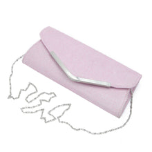 Load image into Gallery viewer, Premium Metallic Glitter Flap Clutch Evening Bag - Diff Colors Avail