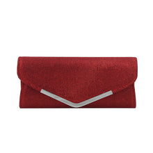 Load image into Gallery viewer, Premium Metallic Glitter Flap Clutch Evening Bag - Diff Colors Avail