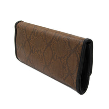 Load image into Gallery viewer, Premium Snakeskin PU Leather Turnlock Flap Handbag Clutch Bag