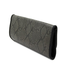 Load image into Gallery viewer, Premium Snakeskin PU Leather Turnlock Flap Handbag Clutch Bag