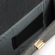 Load image into Gallery viewer, Premium Snakeskin PU Leather Turnlock Flap Handbag Clutch Bag