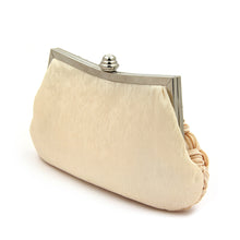 Load image into Gallery viewer, Elegant Braided Pleated Glitter Rhinestone Clutch Evening Bag