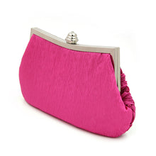 Load image into Gallery viewer, Elegant Braided Pleated Glitter Rhinestone Clutch Evening Bag