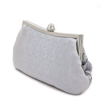 Load image into Gallery viewer, Elegant Braided Pleated Glitter Rhinestone Clutch Evening Bag