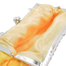 Load image into Gallery viewer, Elegant Braided Pleated Glitter Rhinestone Clutch Evening Bag