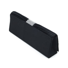 Load image into Gallery viewer, Elegant Classic Pleated Satin Flap Rhinestones Clutch Evening Bag - Diff Colors