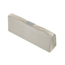 Load image into Gallery viewer, Elegant Classic Pleated Satin Flap Rhinestones Clutch Evening Bag - Diff Colors