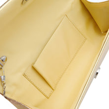 Load image into Gallery viewer, Rhinestones & Pearl Beads Wave Front Glitter Shine Clutch Evening Bag