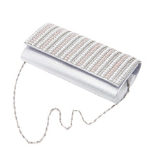 Load image into Gallery viewer, Rhinestones & Pearl Beads Front Glitter Shine Clutch Evening Bag