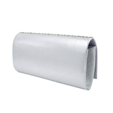 Load image into Gallery viewer, Rhinestones & Pearl Beads Front Glitter Shine Clutch Evening Bag