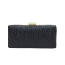 Load image into Gallery viewer, Elegant Small Solid Color PU Leather Shine Hard Clutch Evening Bag Handbag