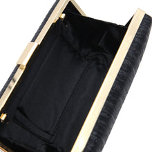Load image into Gallery viewer, Elegant Small Solid Color PU Leather Shine Hard Clutch Evening Bag Handbag