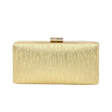 Load image into Gallery viewer, Elegant Small Solid Color PU Leather Shine Hard Clutch Evening Bag Handbag
