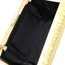 Load image into Gallery viewer, Elegant Small Solid Color PU Leather Shine Hard Clutch Evening Bag Handbag