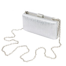 Load image into Gallery viewer, Elegant Small Solid Color PU Leather Shine Hard Clutch Evening Bag Handbag