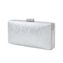 Load image into Gallery viewer, Elegant Small Solid Color PU Leather Shine Hard Clutch Evening Bag Handbag