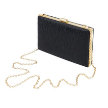 Load image into Gallery viewer, Elegant Large Solid Color PU Leather Shine Hard Clutch Evening Bag Handbag