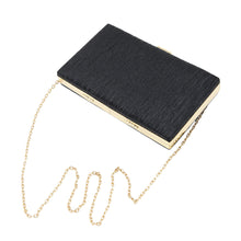 Load image into Gallery viewer, Elegant Large Solid Color PU Leather Shine Hard Clutch Evening Bag Handbag