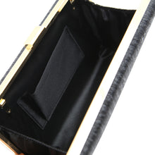 Load image into Gallery viewer, Elegant Large Solid Color PU Leather Shine Hard Clutch Evening Bag Handbag