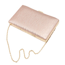 Load image into Gallery viewer, Elegant Large Solid Color PU Leather Shine Hard Clutch Evening Bag Handbag