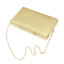 Load image into Gallery viewer, Elegant Large Solid Color PU Leather Shine Hard Clutch Evening Bag Handbag