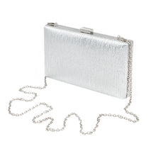 Load image into Gallery viewer, Elegant Large Solid Color PU Leather Shine Hard Clutch Evening Bag Handbag