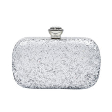Load image into Gallery viewer, Elegant Glitter Flakes Sequin Hard Clutch Rhinestones Top Evening Bag