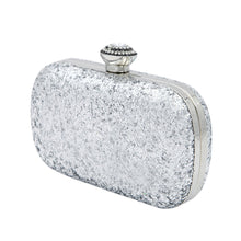 Load image into Gallery viewer, Elegant Glitter Flakes Sequin Hard Clutch Rhinestones Top Evening Bag