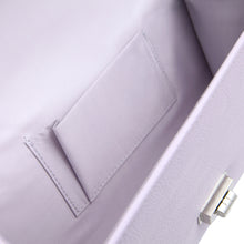 Load image into Gallery viewer, Premium Solid Color PU Leather Turnlock Flap Clutch Bag Handbag