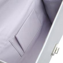 Load image into Gallery viewer, Premium Solid Color PU Leather Turnlock Flap Clutch Bag Handbag