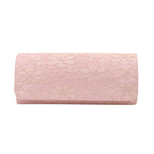 Load image into Gallery viewer, Elegant Lace Floral Fabric Flap Clutch Evening Bag