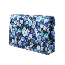 Load image into Gallery viewer, Elegant PU Leather Floral Turnlock Flap Clutch Bag Handbag