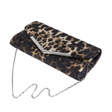Load image into Gallery viewer, Premium Leopard Zebra Animal Print PU Leather Clutch Bag Handbag