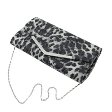 Load image into Gallery viewer, Premium Leopard Zebra Animal Print PU Leather Clutch Bag Handbag