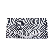 Load image into Gallery viewer, Premium Leopard Zebra Animal Print PU Leather Clutch Bag Handbag