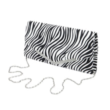 Load image into Gallery viewer, Premium Leopard Zebra Animal Print PU Leather Clutch Bag Handbag