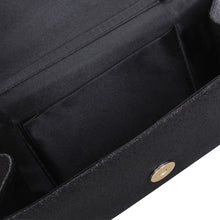 Load image into Gallery viewer, Premium Small Metallic Glitter Flap Clutch Evening Bag Handbag