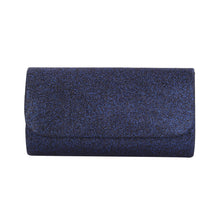 Load image into Gallery viewer, Premium Small Metallic Glitter Flap Clutch Evening Bag Handbag