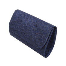 Load image into Gallery viewer, Premium Small Metallic Glitter Flap Clutch Evening Bag Handbag